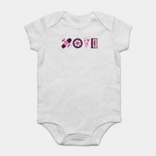 Eighties Elements Baby Bodysuit